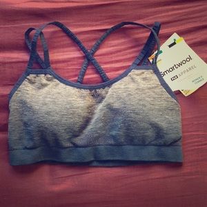 Smartwool PhD seamless strappy sports bra - NWT